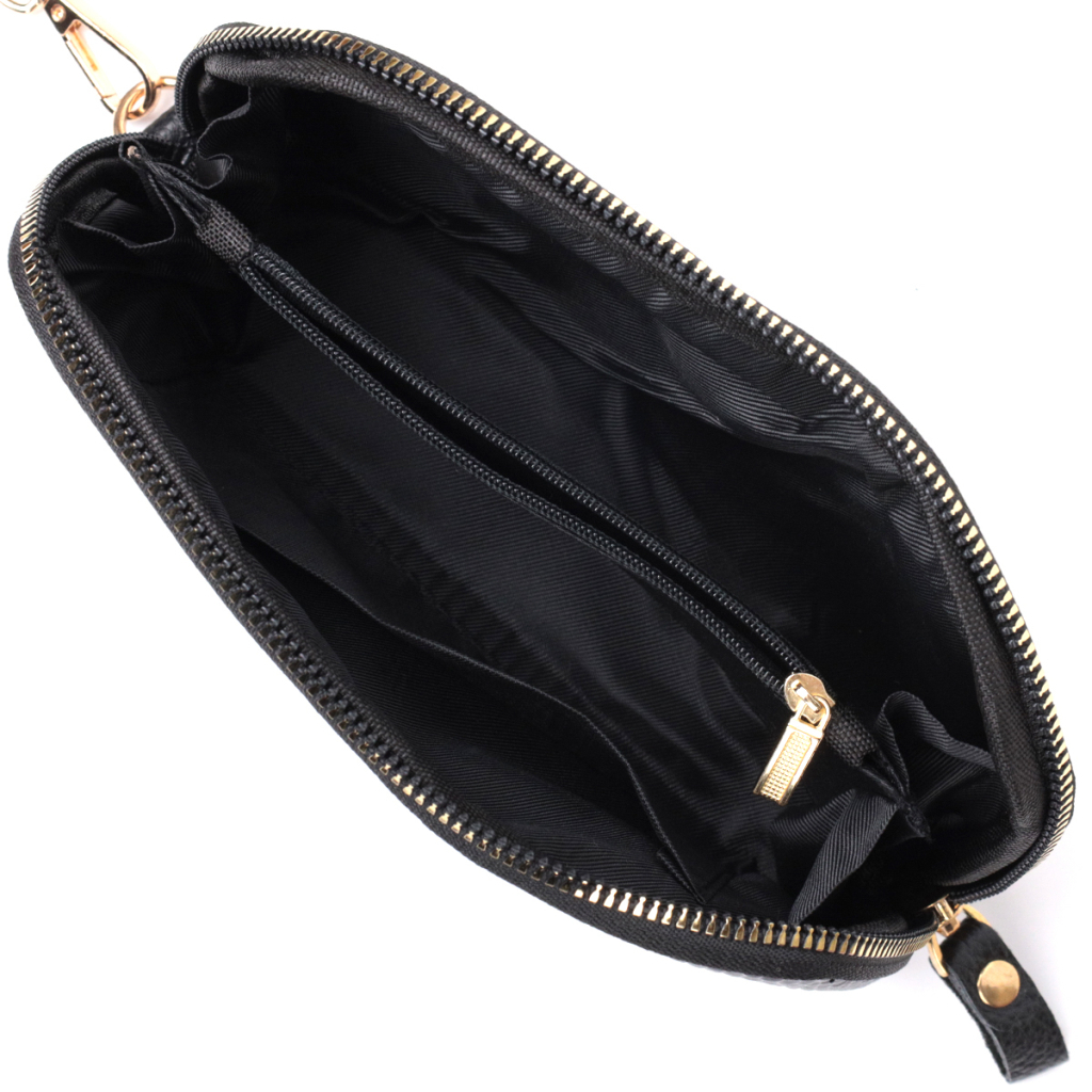 Сумка Vintage З натуральної шкіри Чорна (22272) - зображення 6