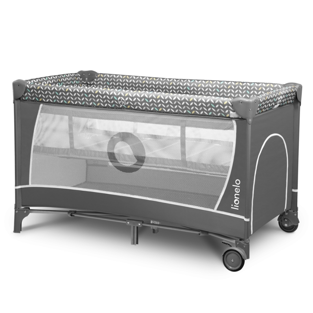 Дитячий манеж Lionelo Flower Grey Scandi (LO-FLOWER GREY SCANDI) - изображение 6