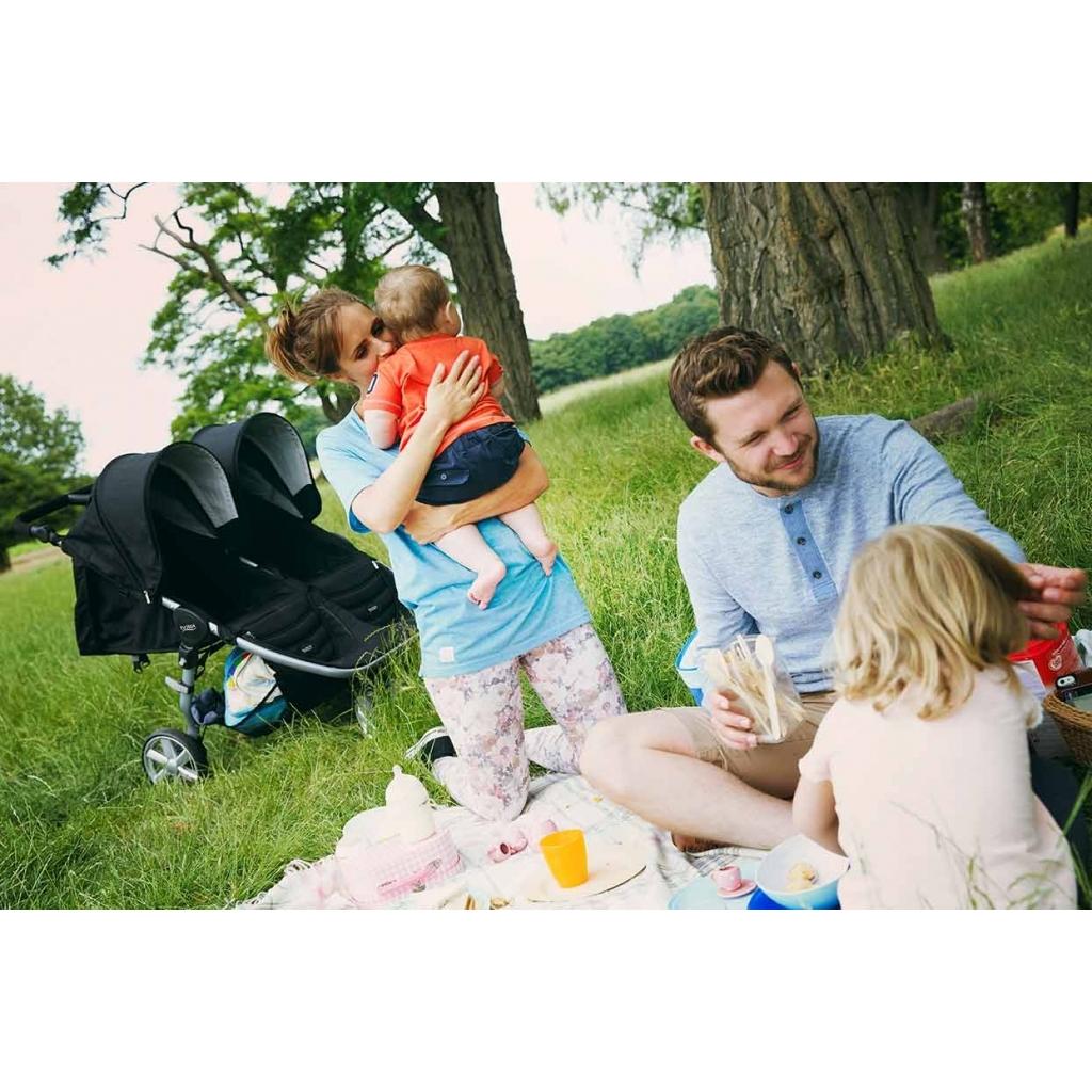 Коляска Britax-Romer B-AGILE DOUBLE Cosmos Black (2000033222) - зображення 9