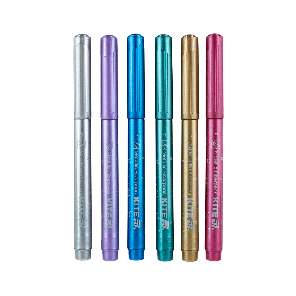 Фломастери Kite Creative пензлики 6 кольорів (K-1149) - зображення 2