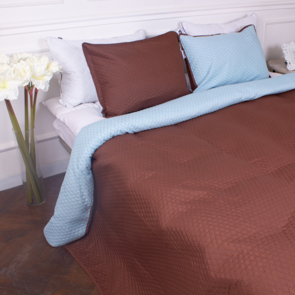 Покривало MirSon набір Great Line №7041 Begonia 150х210 + 2 наволочки (2200005377307) - зображення 4