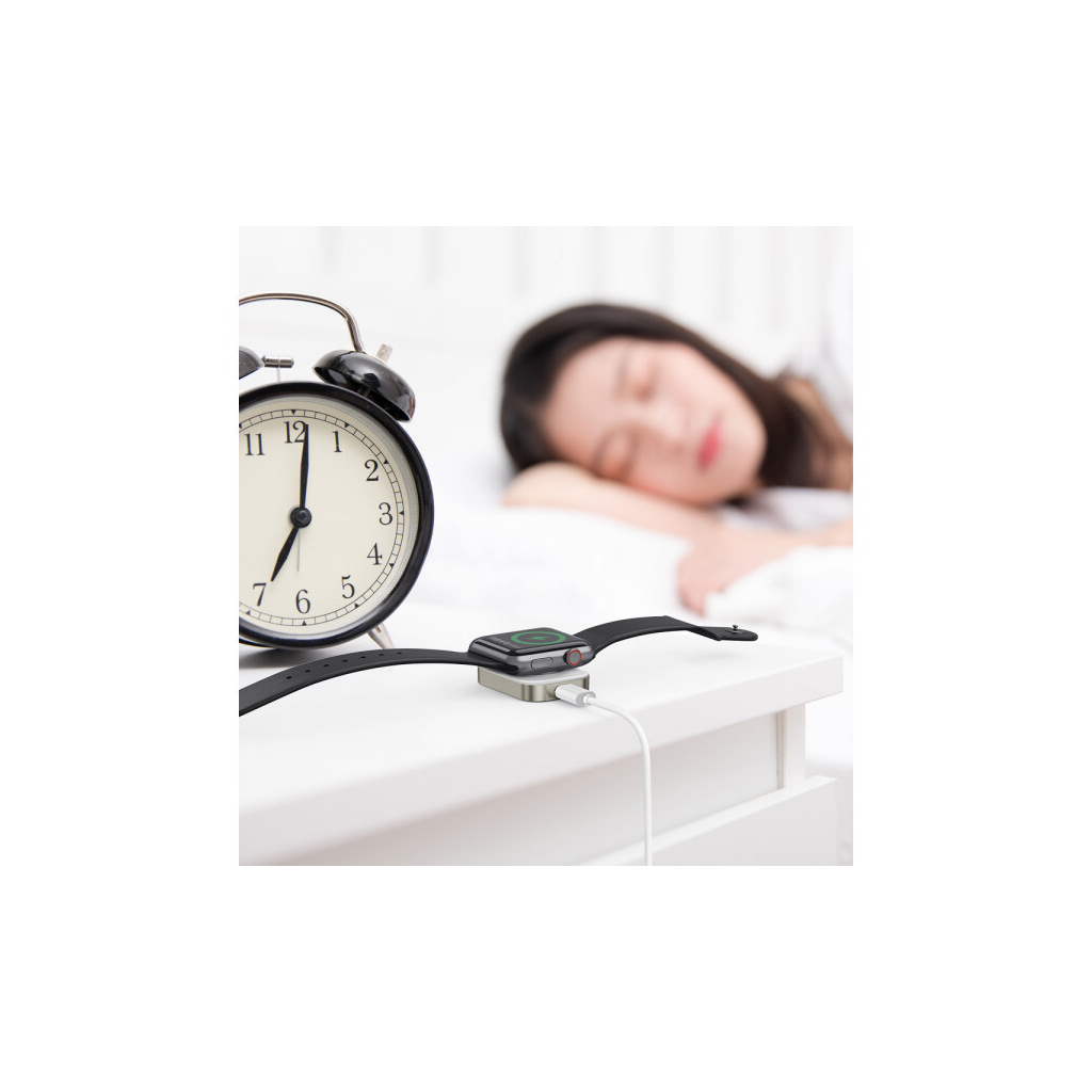 Зарядний пристрій Essager Wireless charger for smart watch USB-C (EWXT-YB02-Z) - зображення 4