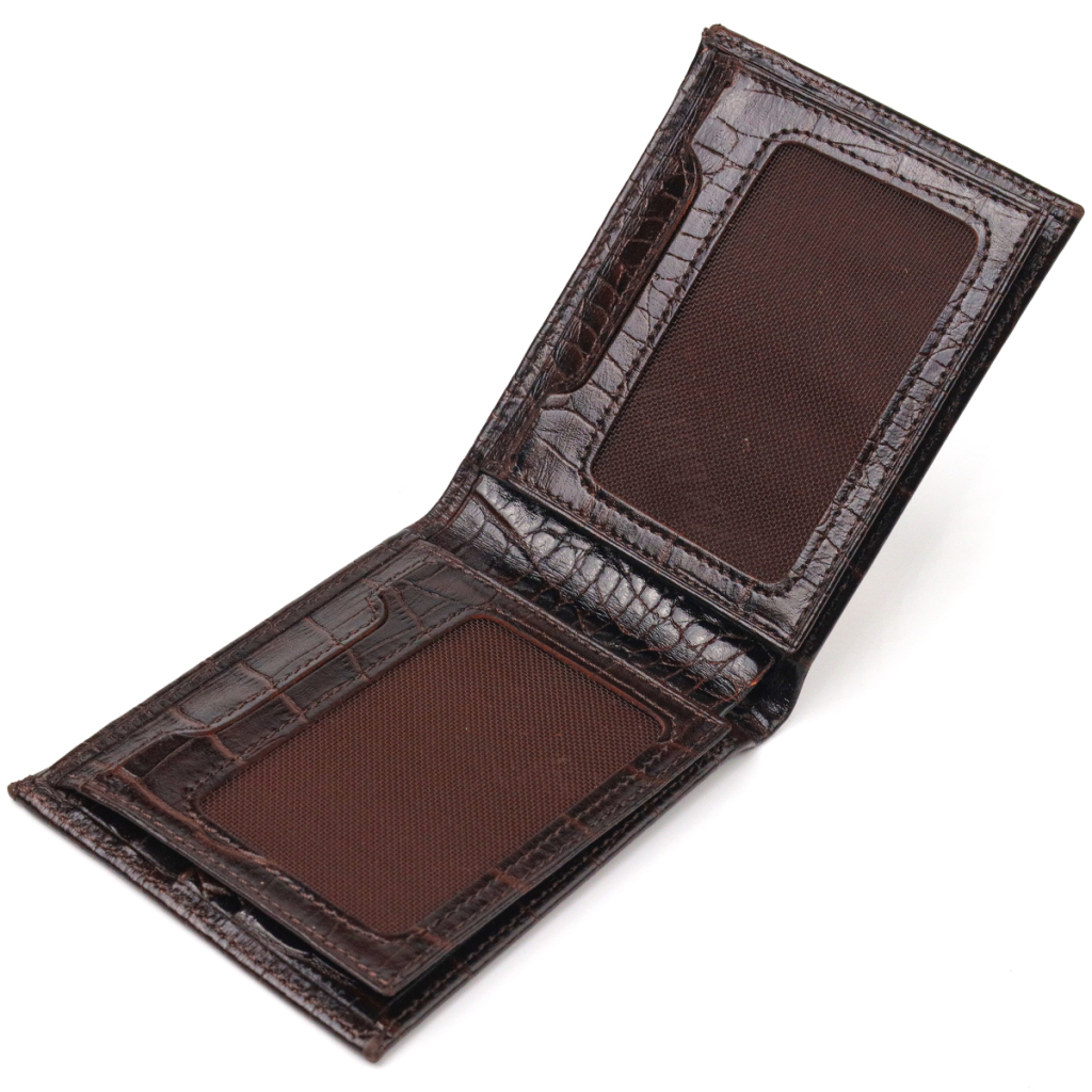 Портмоне Canpellini З натуральної шкіри Коричневе (21522) - зображення 5