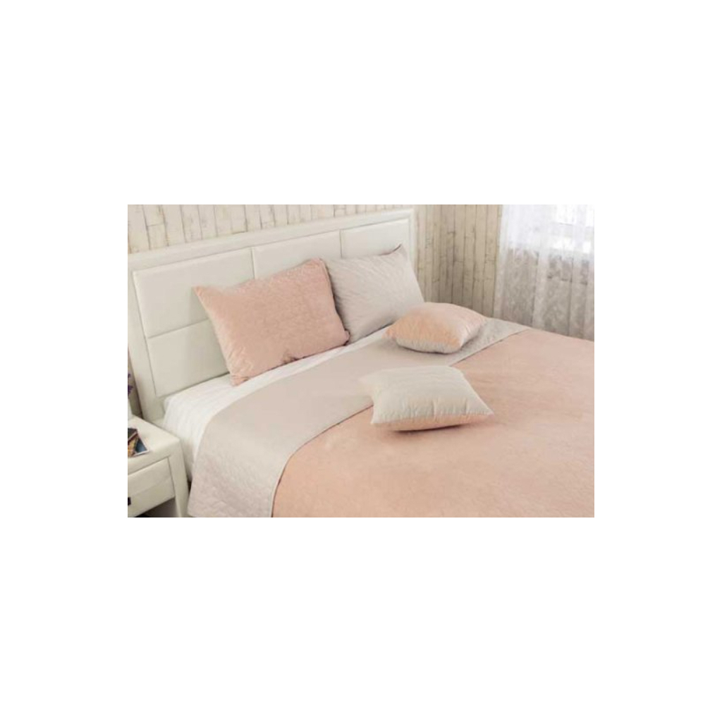 Подушка Руно Подушка 40х40 декоративная Velour "Almond" (311.55_Almond) - зображення 1