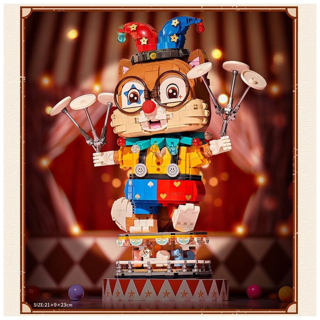 Конструктор LOZ mini Клоун Білка (1947) - зображення 2