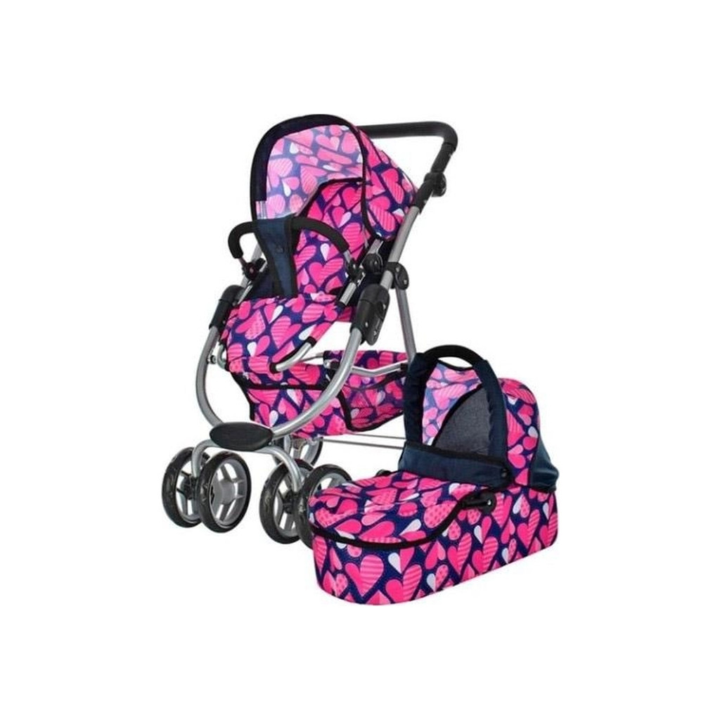 Коляска для ляльок Melogo 9662M pink/blue (Melogo 9662M pink/blue) - зображення 1