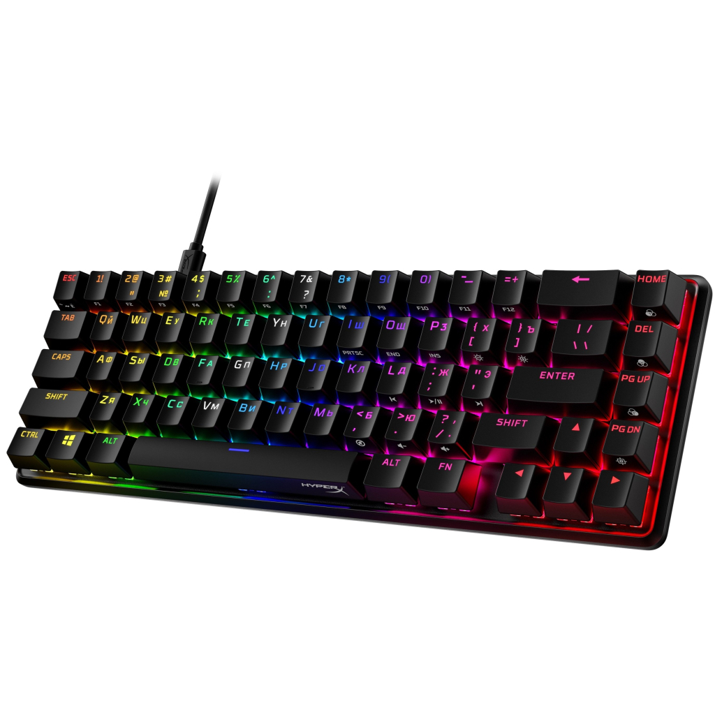 Клавіатура HyperX Alloy Origins 65 HX Red (4P5D6AX) - зображення 3