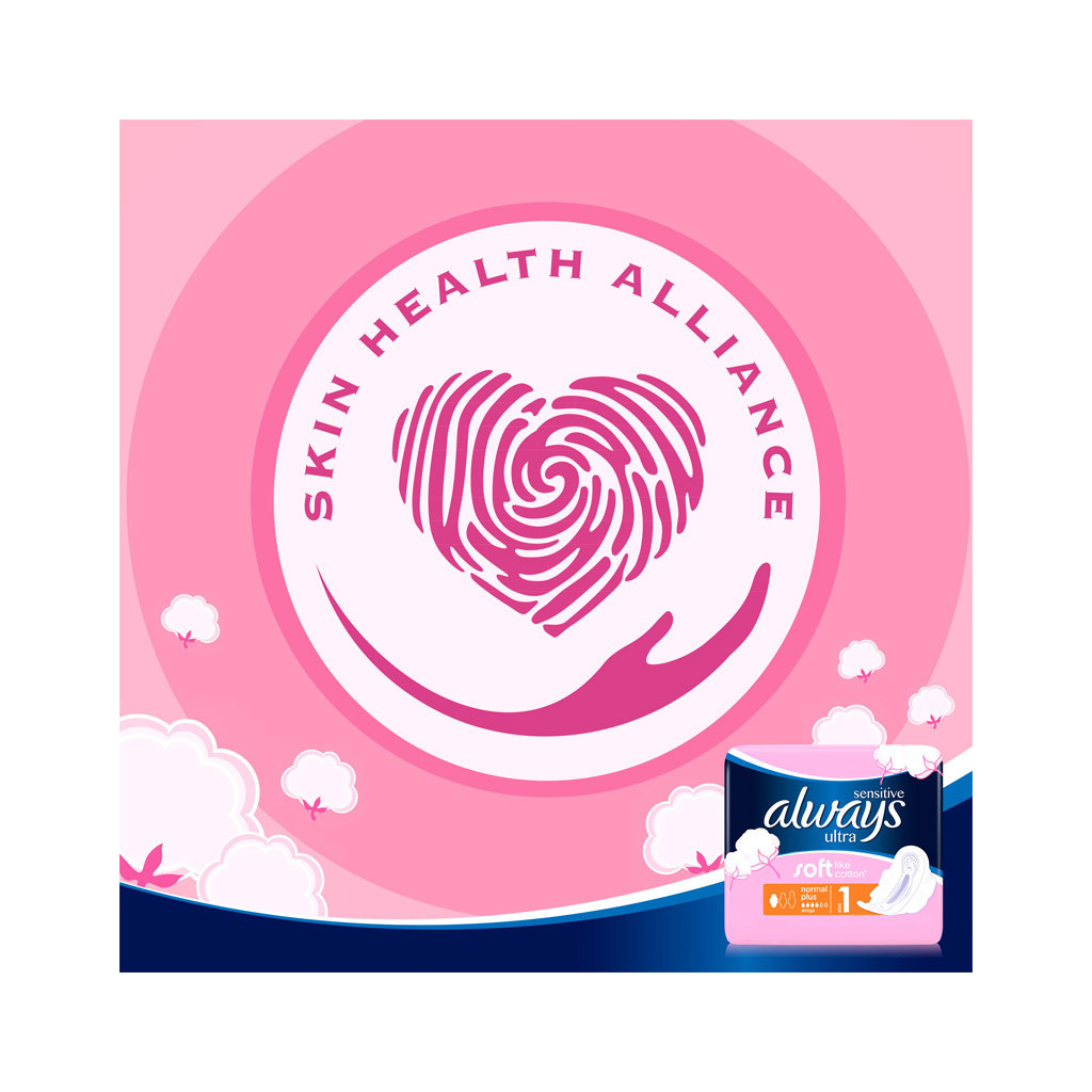 Гігієнічні прокладки Always Ultra Sensitive Normal розмір 1 20 шт. (4015400213932) - изображение 6