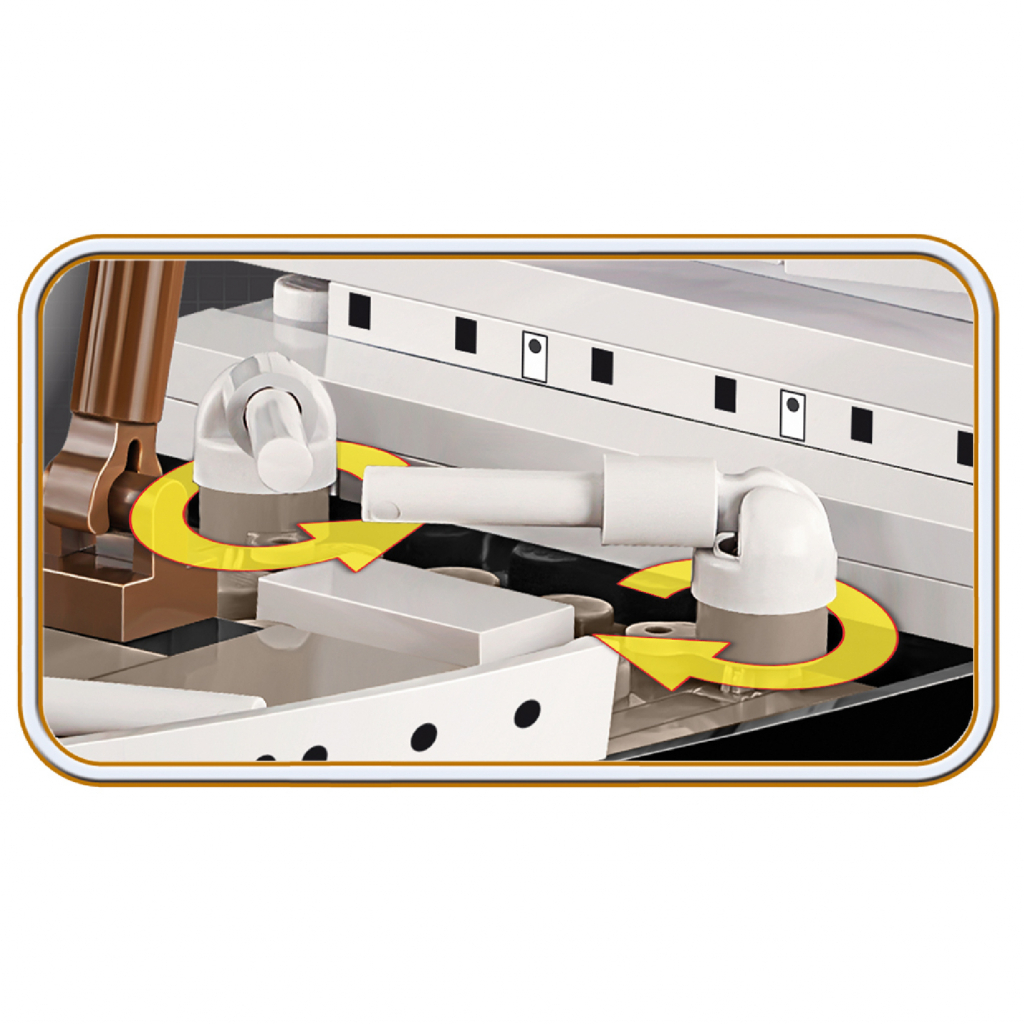 Конструктор Cobi Титанік 1:450, 960 деталей (COBI-1928) - зображення 4