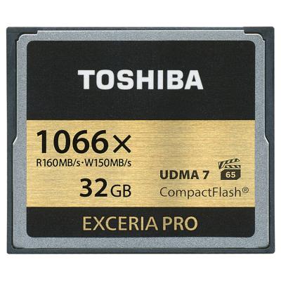 Карта пам'яті Toshiba 32GB Compact Flash 1000X (CF-032GSG(BL8) - зображення 1