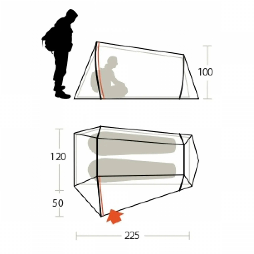 Намет Ferrino Lightent 2 Pro Olive Green (928976) - зображення 5