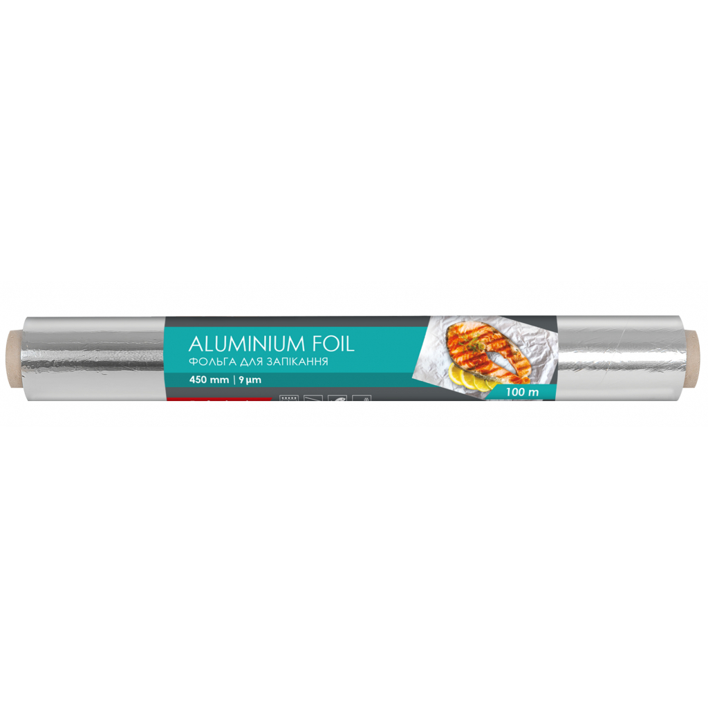 Фольга алюмінієва PRO service широка 100 м (4823071609660) - зображення 1