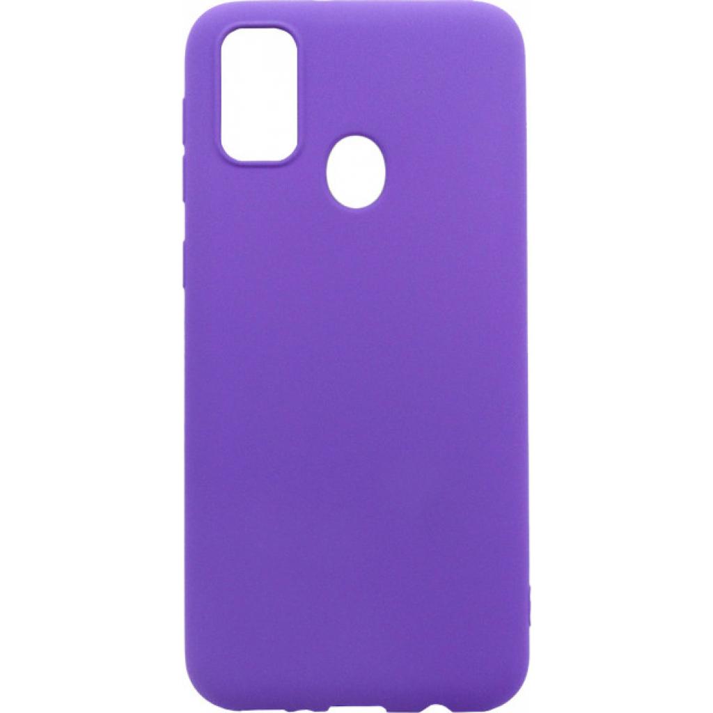 Чохол до мобільного телефона Dengos Carbon Samsung Galaxy M30s, violet (DG-TPU-CRBN-12) (DG-TPU-CRBN-12) - зображення 1