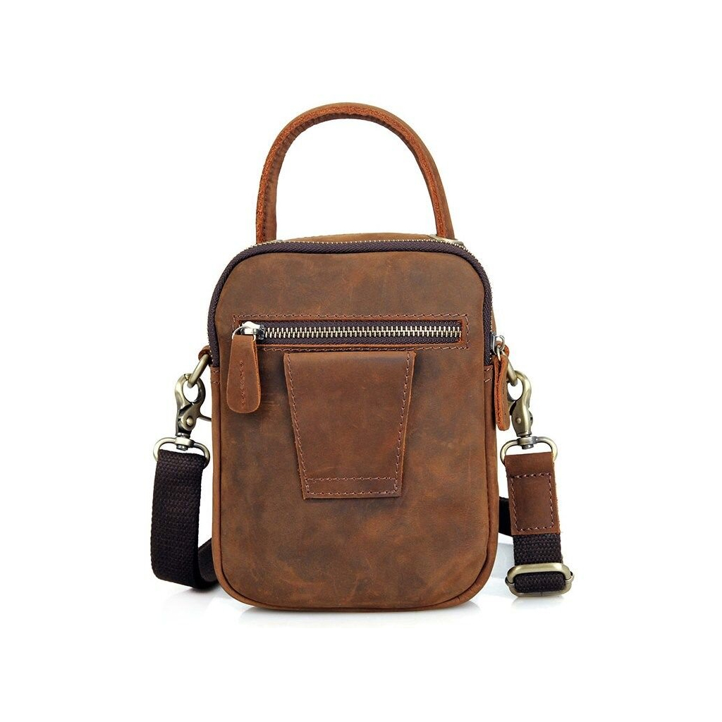 Сумка Vintage Коричнева (14416) - зображення 8