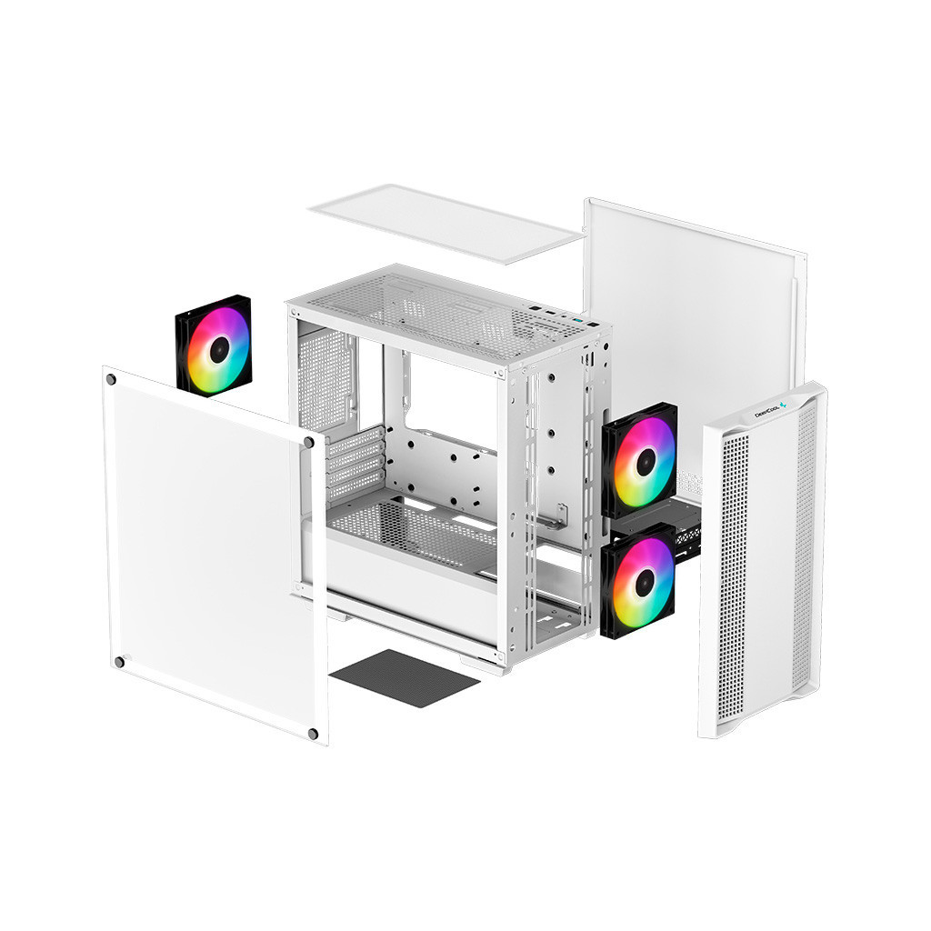 Корпус Deepcool CC360 WH ARGB (R-CC360-WHAPM3-G-1) - зображення 9