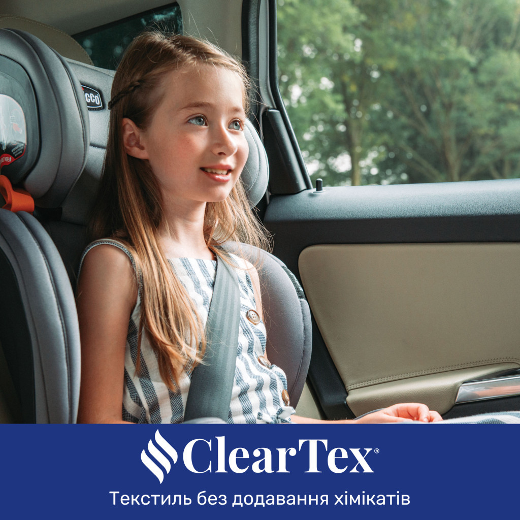 Автокрісло Chicco KidFit ClearTex Plus Сіре (79627.12.07) - зображення 8