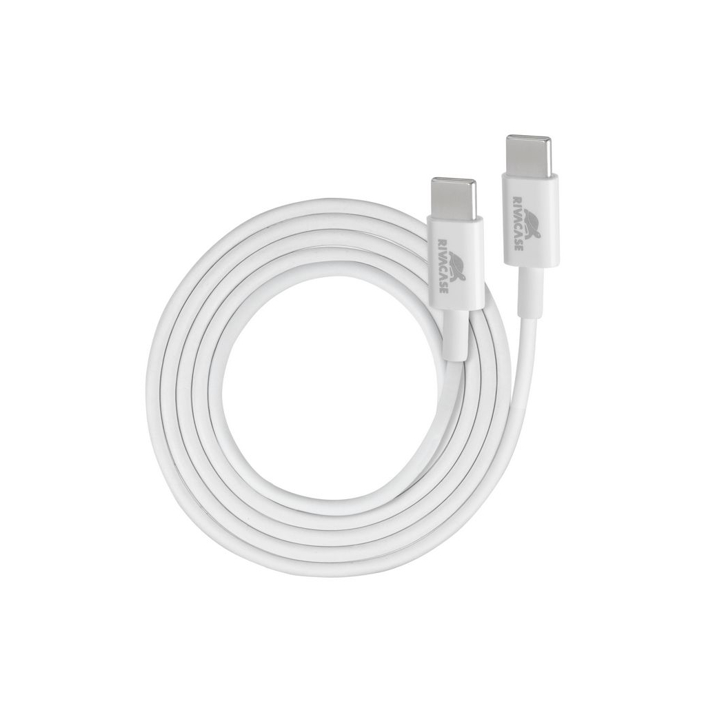 Зарядний пристрій RivaCase 1xUSB Type-C PD 20 Вт кабель Type-C white (PS4101 WD4 (White)) - зображення 3