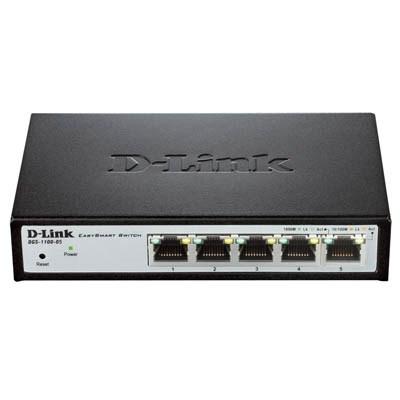 Комутатор мережевий D-Link DGS-1100-05 - зображення 1