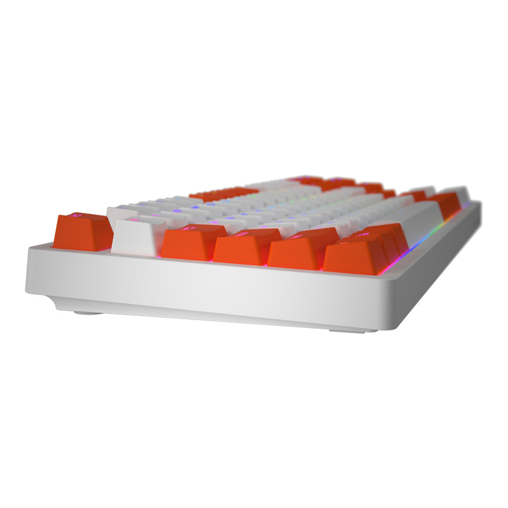 Клавіатура Hator Rockfall 2 Mecha Signature Edition USB White/White/Orange (HTK-521-WWO) - зображення 4