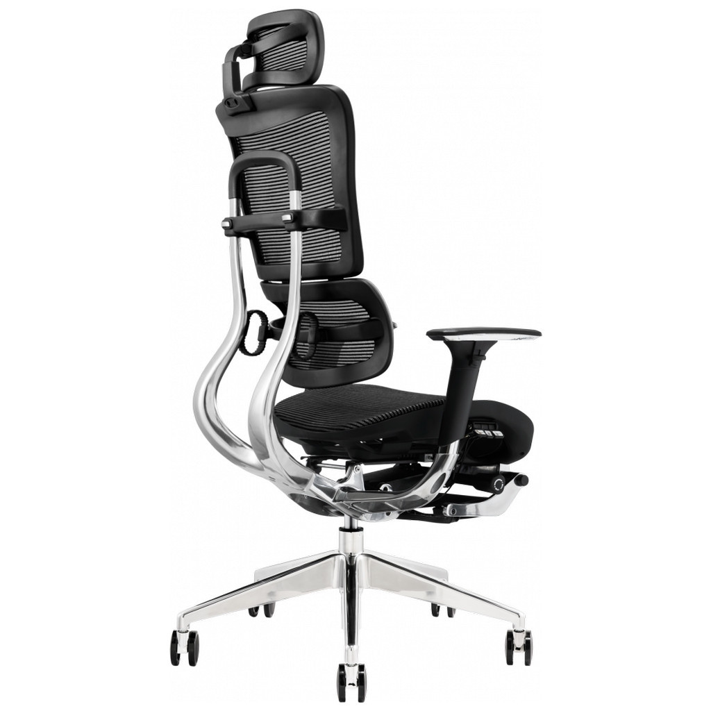 Офісне крісло GT Racer X-801L Black (X-801L Black (W-21)) - зображення 3