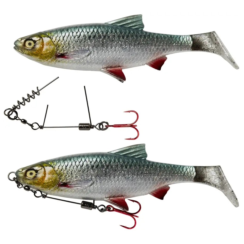 Оснащення Savage Gear SS Corkscrew Stinger 3G 1X 1 35kg Red + BN (2 шт/уп) (1854.17.85) - изображение 2