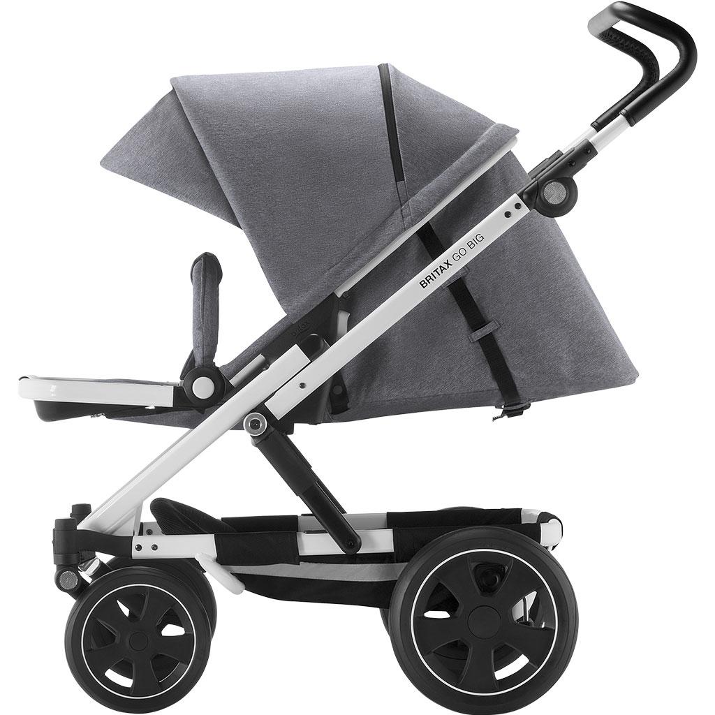 Коляска Britax GO BIG2 GREY MELANGE/White (2000027243) - зображення 7