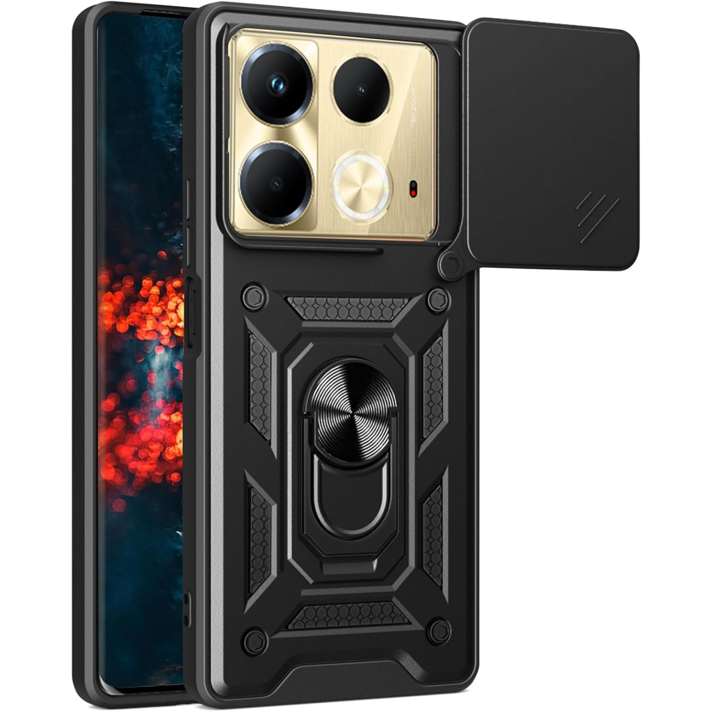 Чохол до мобільного телефона BeCover Military Infinix Note 40 (X6853) Black (712159) - зображення 7