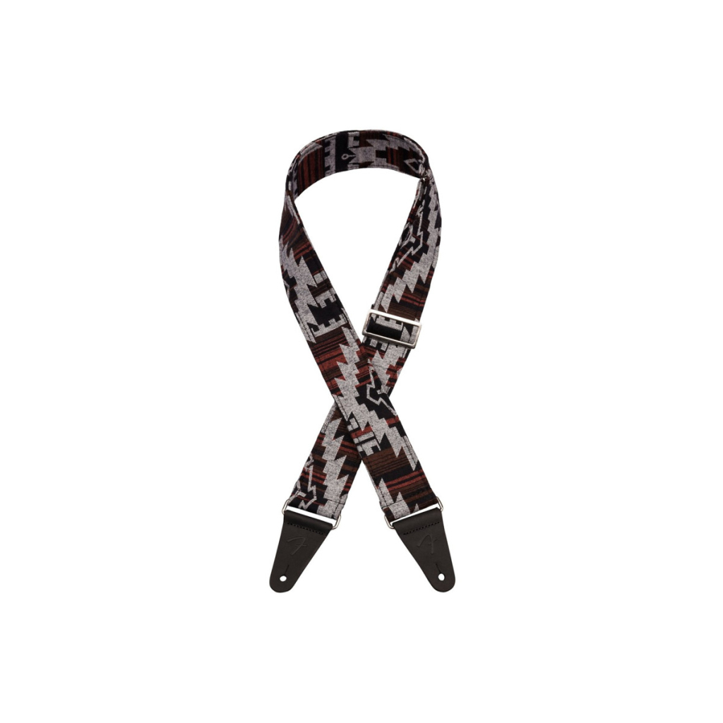 Ремінь для гітари Fender Strap 2" Zion Aztec Black (233407) - зображення 1