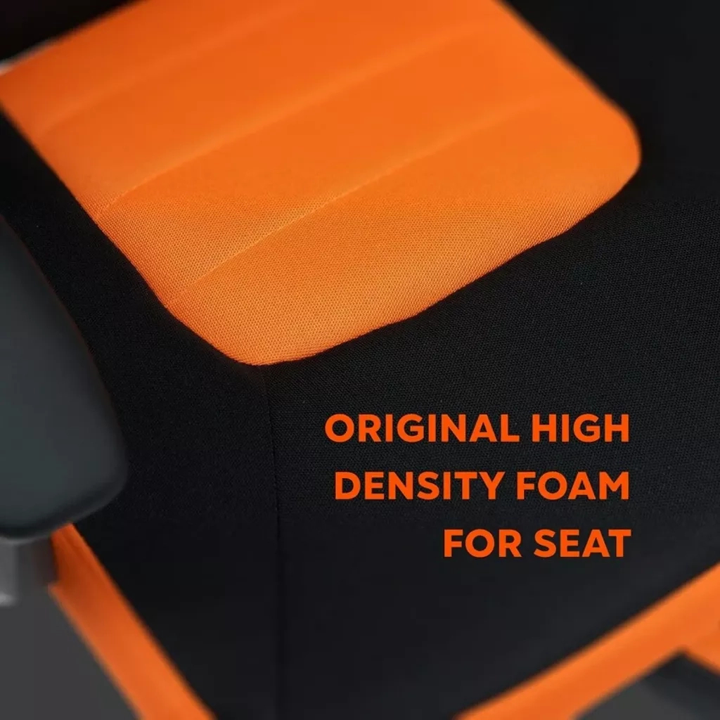 Крісло ігрове Canyon Wave MCH02 Mesh Black/Orange (CNE-MCH02) - зображення 7