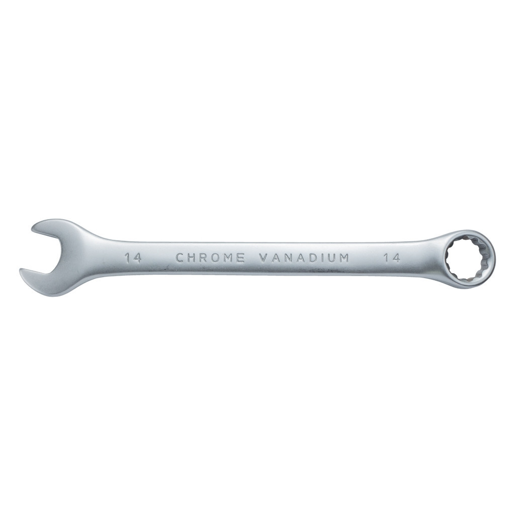 Ключ Sigma ріжково-накидний 14мм CrV satine з підвісом (6021591) - зображення 2