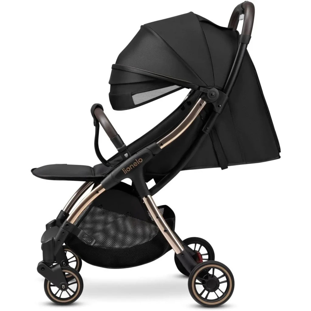 Коляска Lionelo Julie One Black (LO-JULIE ONE BLACK GOLD) - зображення 6