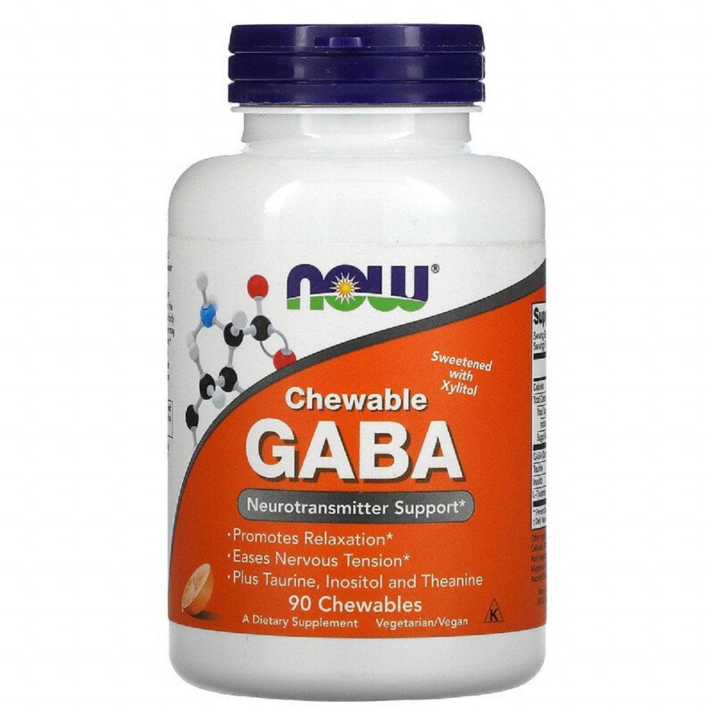 Амінокислота Now Foods GABA (гамма-аміномасляна кислота), Цитрусовий Смак, 250 м (NOW-00082) - зображення 1