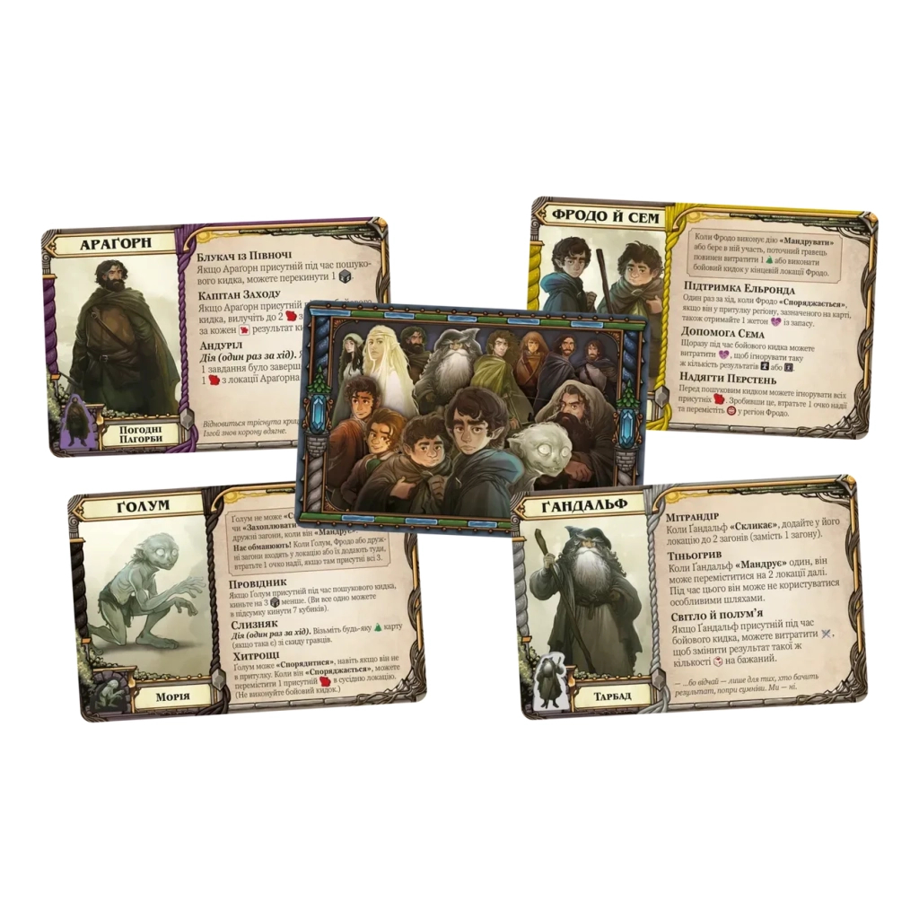 Настільна гра Geekach Games Володар Перснів. Доля братства (The Lord of the Rings: Fate of the Fellowship) (укр.) (GKCH0245) - изображение 4