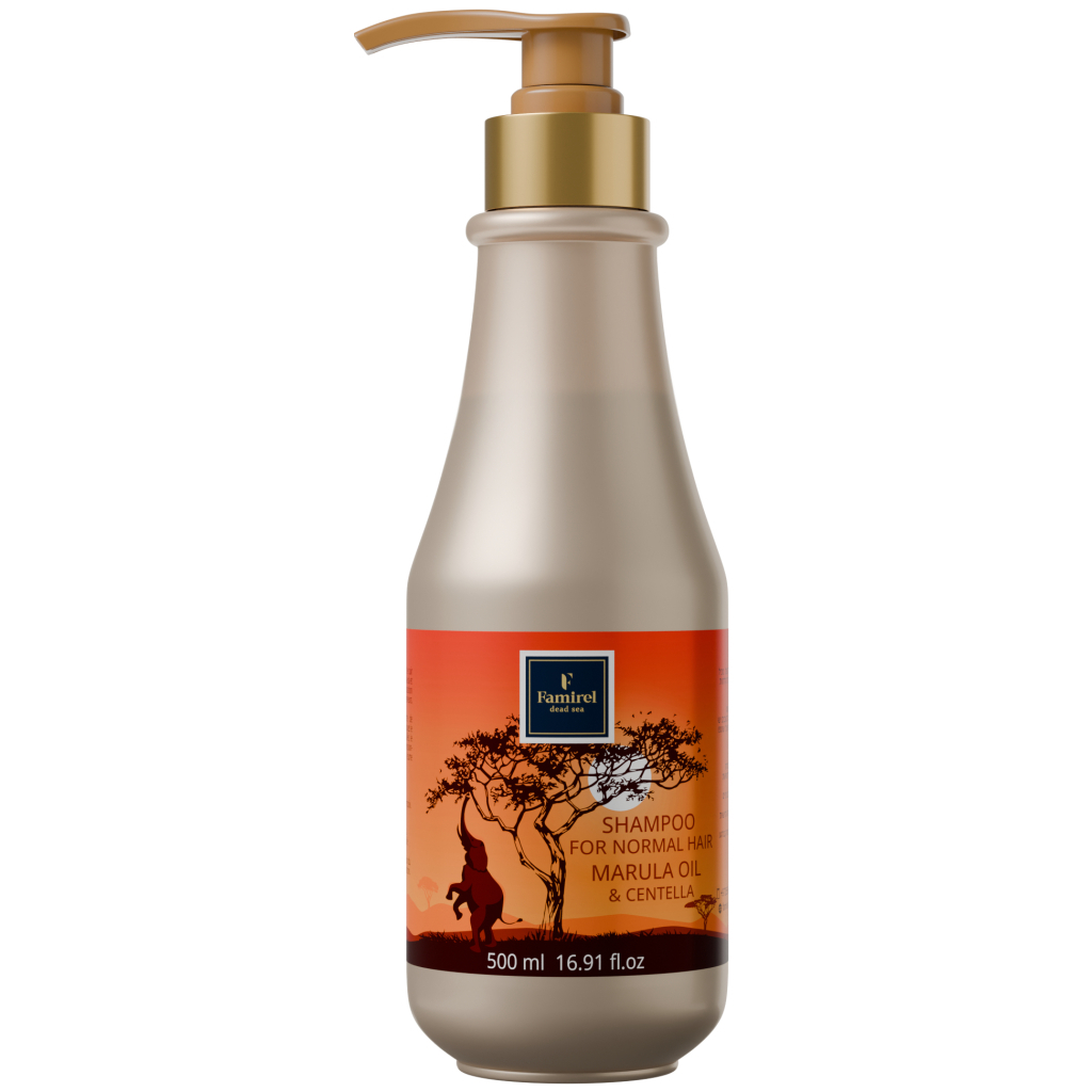 Шампунь Famirel Marula Oil & Centella Для нормального волосся 500 мл (7290114085823) - зображення 1
