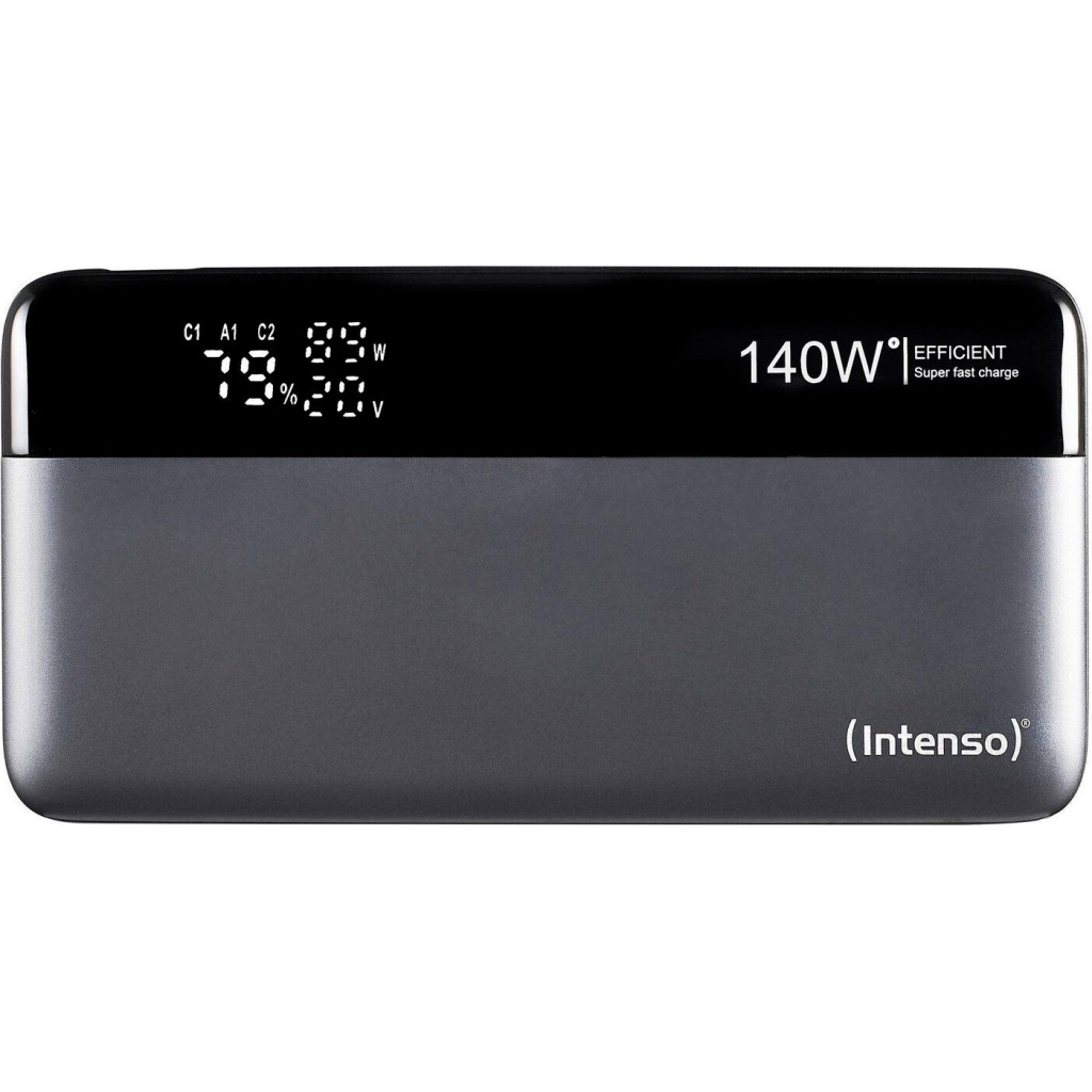 Батарея універсальна Intenso HE25000 25000mAh PD/3.1/140W + cable with a built-in E-marker chip (7350060) - изображение 2