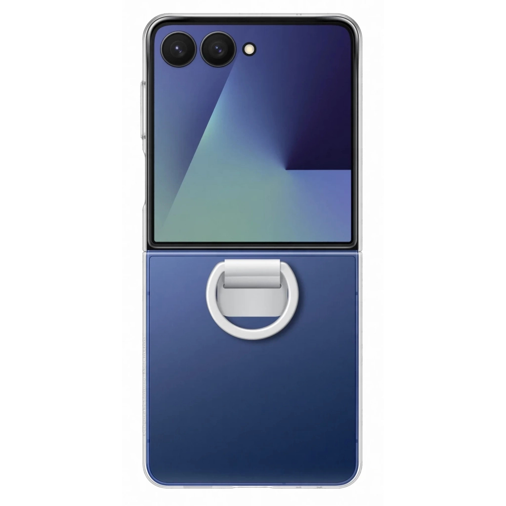 Чохол до мобільного телефона Samsung Ring Clear Galaxy Flip 7 Transparent (EF-QF766CTEGUA) - зображення 1
