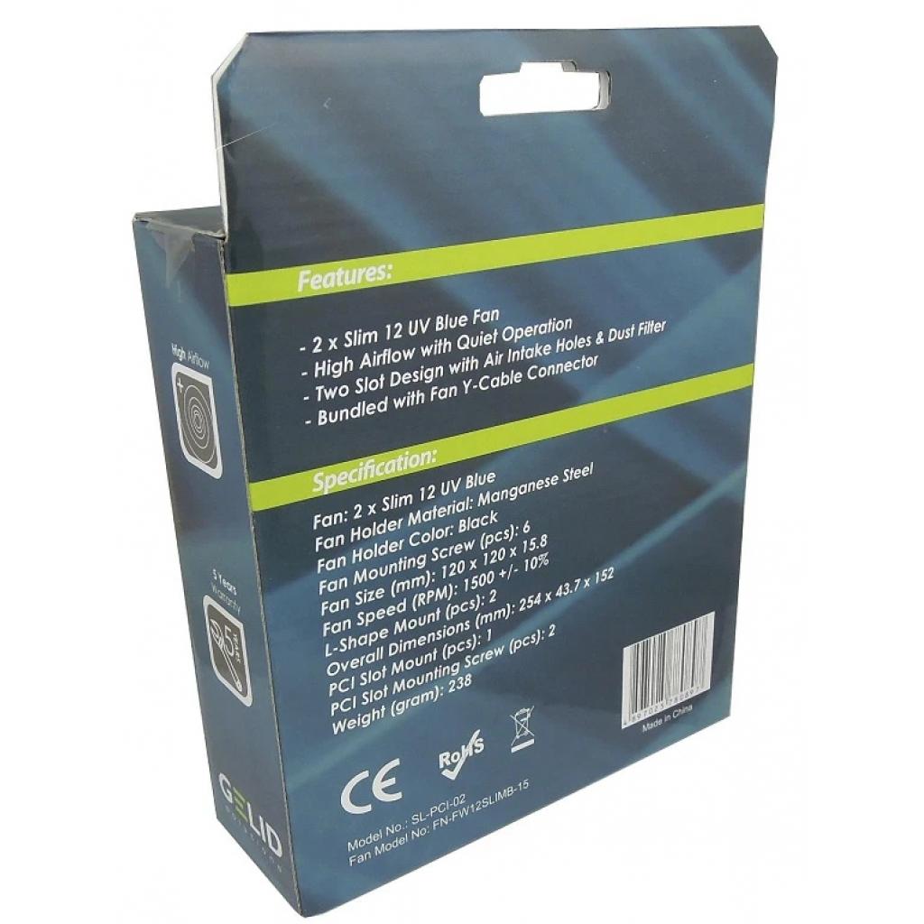 Кулер до відеокарти Gelid Solutions PCI Slot Fan Holder (SL-PCI-02) - зображення 4