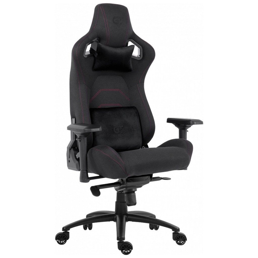 Крісло ігрове GT Racer X-8004 Black (X-8004 Fabric Black) - зображення 2