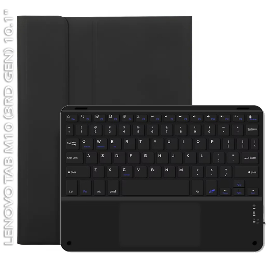 Чохол до планшета BeCover Keyboard+TouchPad Lenovo Tab M10 (3rd Gen) TB-328F 10.1" Black (712387) - зображення 1