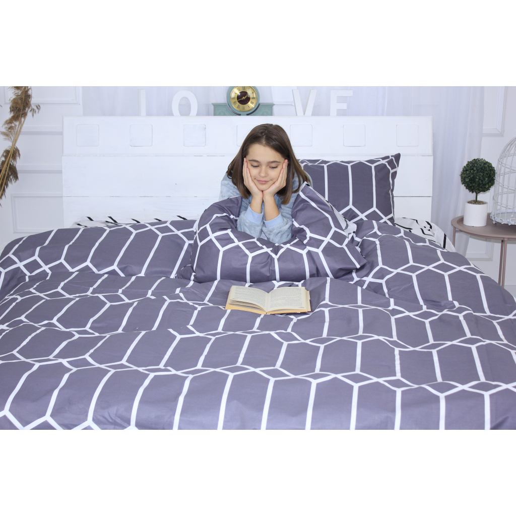 Постільна білизна MirSon Бязь 17-0136 Grace 175х210 (2200001638273) - изображение 4