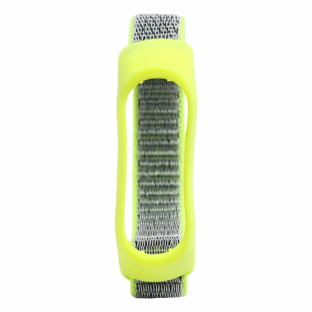 Ремінець до фітнес браслета XoKo Nylon для Xiaomi Mi Smart Band 5 Green (XK-NLN5-GRN) - зображення 2