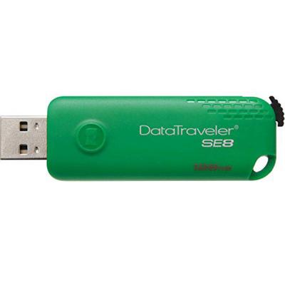 USB флеш накопичувач Kingston 128GB DataTraveler SE8 Green USB 2.0 (DTSE8/128GB) - зображення 5