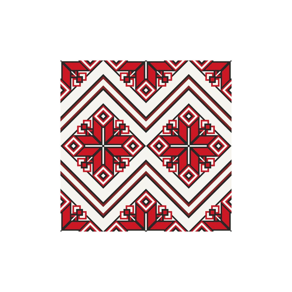 Картина по номерам ArtCraft Традиційний орнамент 30х30 см (13041-AC) - зображення 1