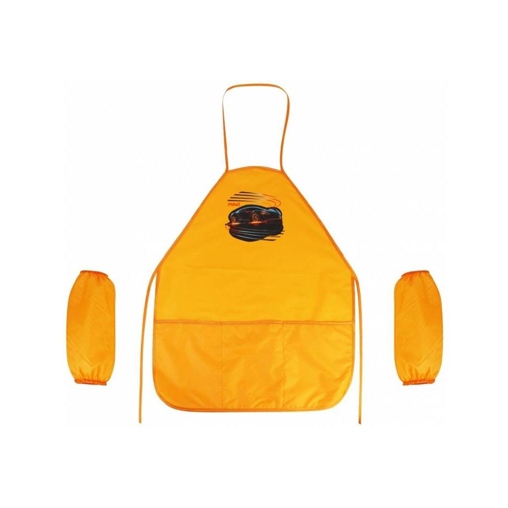 Фартух для творчості Maxi з нарукавниками, помаранчевий (MX61649) - изображение 1