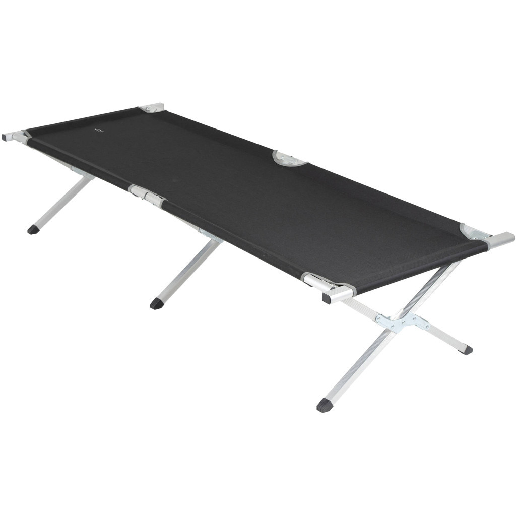Розкладачка Bo-Camp Single XL Чорна (1304488) - зображення 1