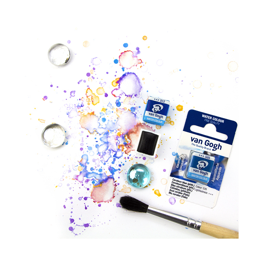 Акварельні фарби Royal Talens Van Gogh (108), Білила китайські, кювета (8712079418984) - зображення 4