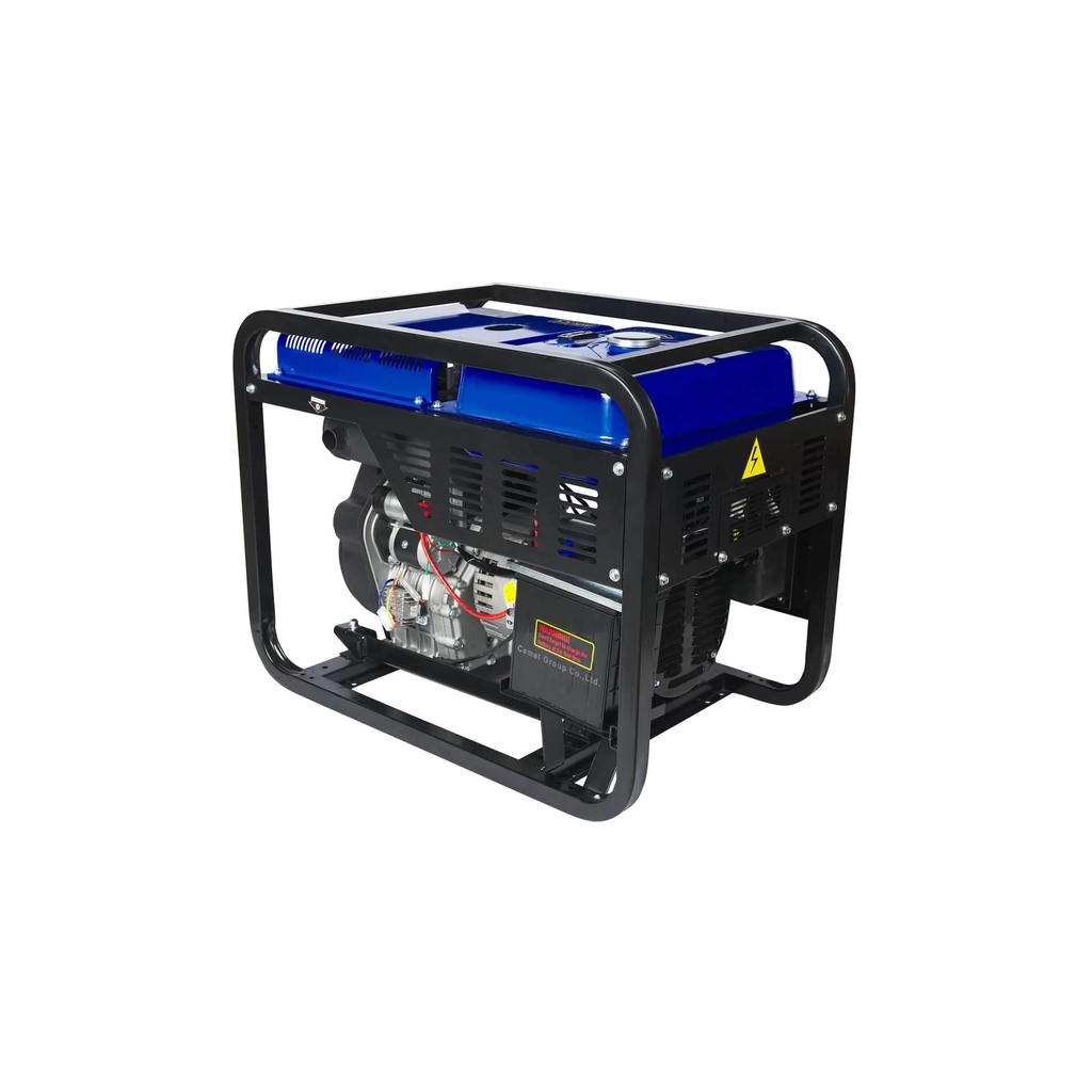 Генератор Enersol дизельний, 1-ф, 10 kW, двигун ES-110F, 3000 об/хв, вага 170 кг (SKD-10EBA) - зображення 3