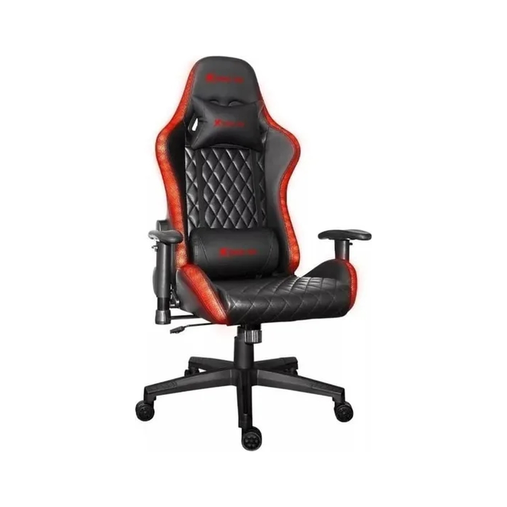 Крісло ігрове Xtrike ME Advanced Gaming Chair GC-907 RGB Black/Red (GC-907) - зображення 8