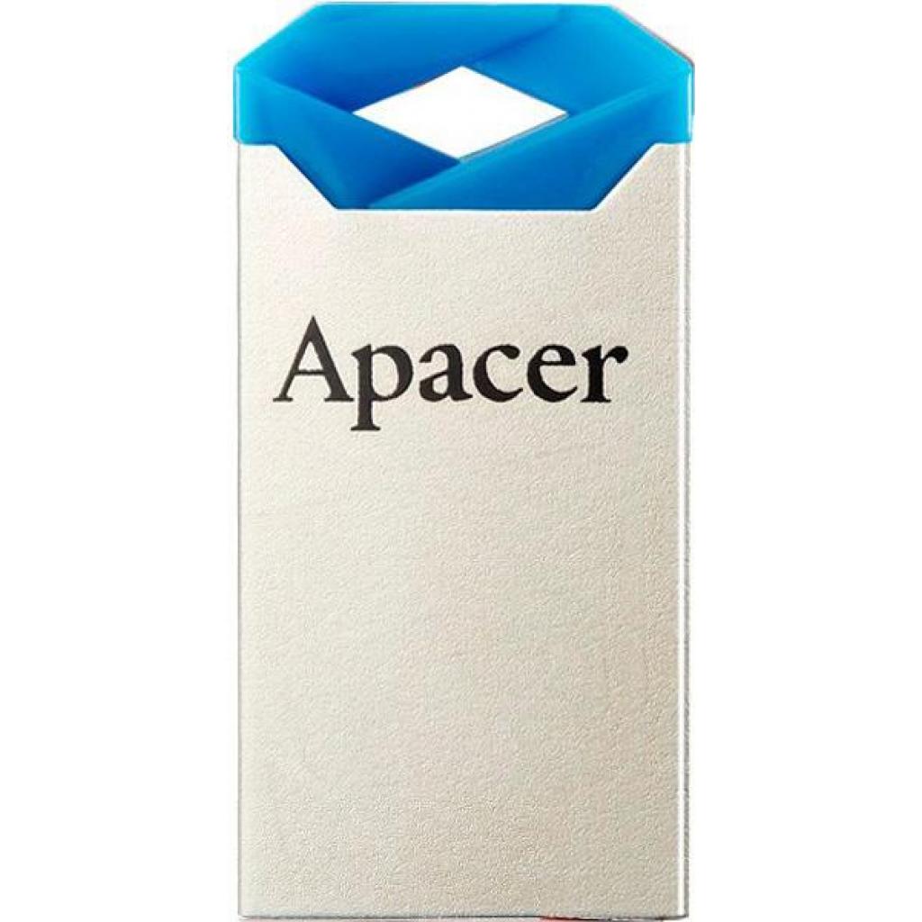USB флеш накопичувач Apacer 64GB AH111 Blue USB 2.0 (AP64GAH111U-1) - зображення 2