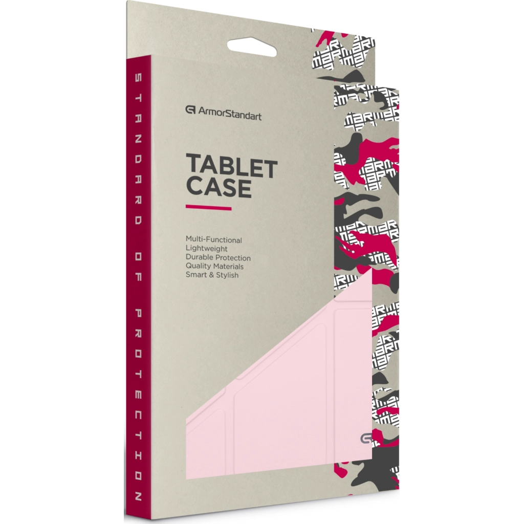 Чохол до планшета Armorstandart Y-Type PEN Redmi Pad Pro / Poco Pad Pink (ARM85546) - зображення 9